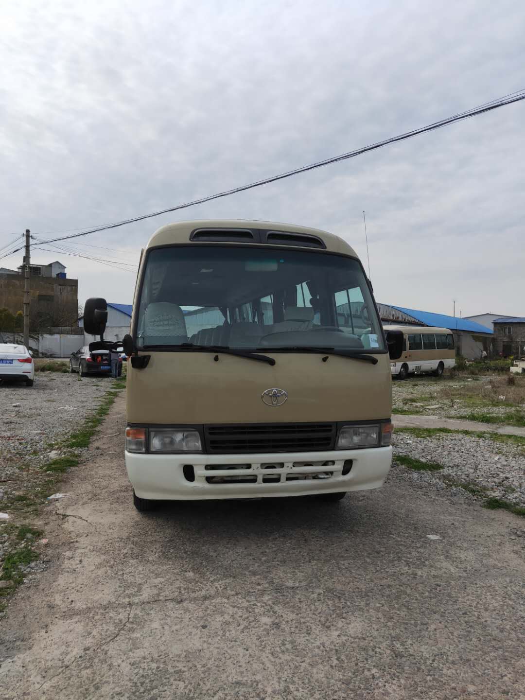 Quality LHD 2016 second hand /used toyota coaster mini coach for sale with 30 seats wholesale