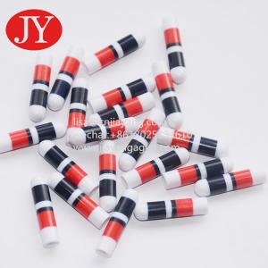 Quality Double Colors Transfer Printing Plastic Aglets For Sweat Pants Strings shoe buckle decoration wholesale