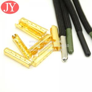 Quality 2021 fashionable shoe lace aglets custom round cord laces stout metal aglet of high quality wholesale