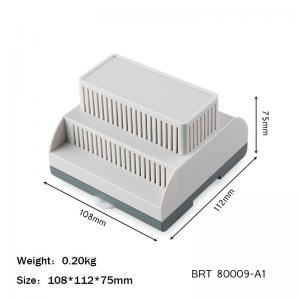 Quality 108*112*75mm Fireproof Din Rail Enclosure For Industry Instrument Enclosure Control Box wholesale