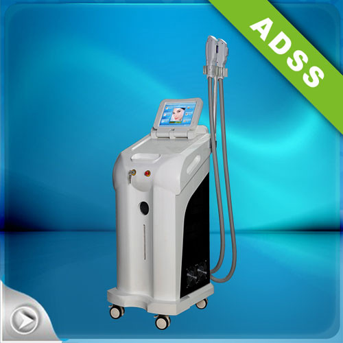 Quality ADSS Vertical type hot sale best quality IPL Elight SHR hair removal machine wholesale