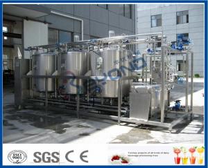 Quality 1000L - 10000L Cleaning In Place System , Cip Systems Dairy Industry With 4 Tank Double Circuits wholesale