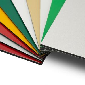 Quality B1 Fireproof PVDF Aluminum Composite Panel For Curtain Wall wholesale