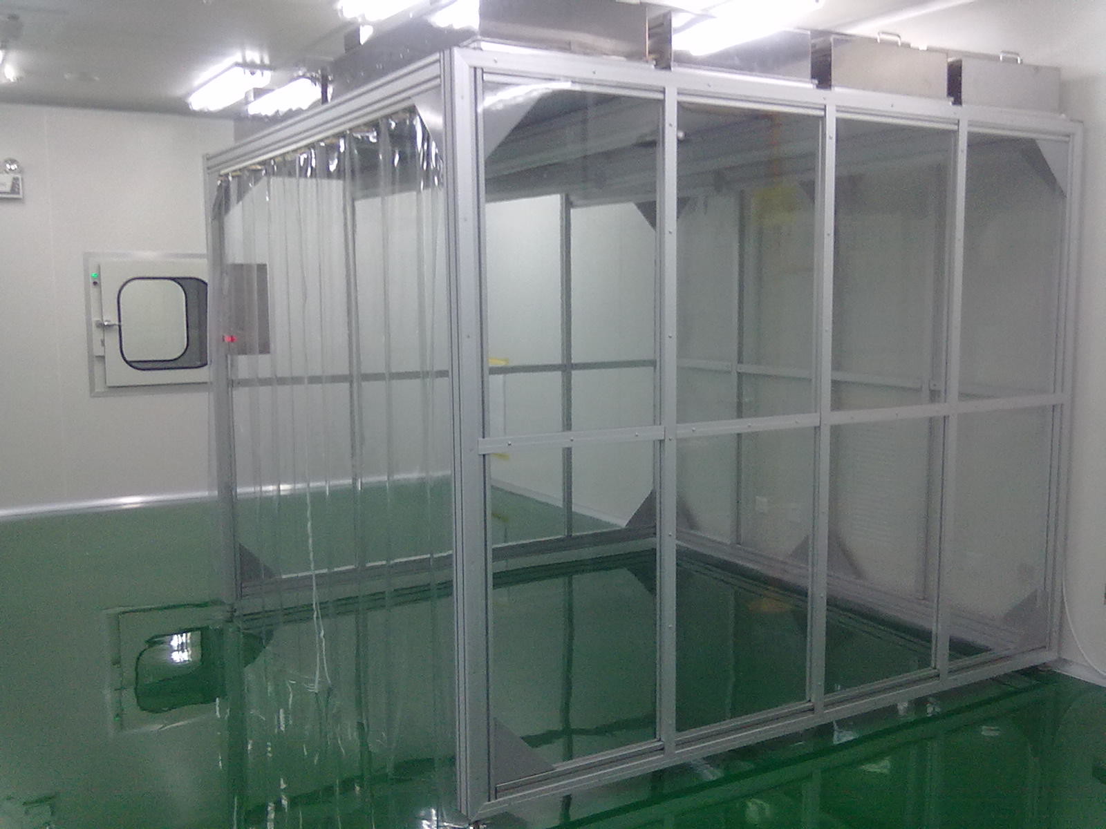 Quality Air Purifying Clean Room Booth Low Cost Consumption 4000×5000×2200mm External wholesale