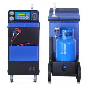 Quality 50Hz Car Air Conditioning Servicing AC Gas Charging Machine For R134a wholesale