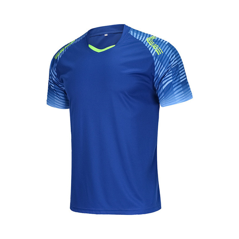 Quality Mens S-4XL T Shirts Clothing Custom Football Training Tops Jersey wholesale