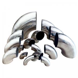 China Butt Welding Stainless Steel Pipe Fittings 316L 90 Degree Elbow on sale
