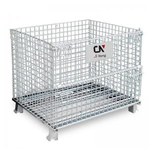 Quality Stackable Wire Mesh Storage Cages Customized Collapsible wholesale