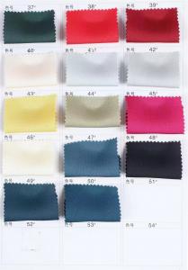 Quality 100% Recycled Polyester GRS OEKO-TEX Acetic acid monohedral hemp fabrics for Shirts comfortable absorb sweat wholesale