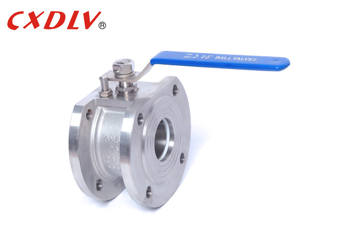Quality 1pc Handle Wafer Flanged Ball Valve PTFE PPL Seat Italy Ball Valve Normal Pressure wholesale