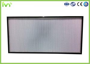 Quality H10 - H14 Efficiency Hepa Filter Replacement , Pleated Panel Air Filters Easy To Install wholesale