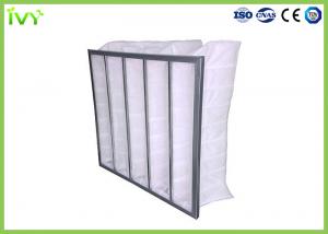 Quality Eco Friendly Bag Air Conditioner Filters , Bag Filters For HVAC Efficiency G3 - F9 wholesale