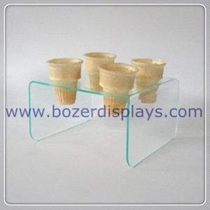 Quality Elegant Acrylic Display Stand For Ice Cream Cones wholesale