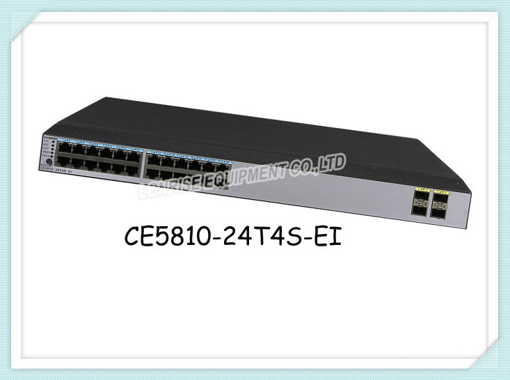 Cheap CE5810-24T4S-EI Huawei Network Switch 24-Port GE RJ45, 4-Port 10GE SFP+ for sale