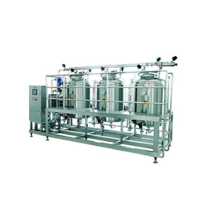 Quality Split Type Clean In Place System , Semi Automatic Control Cip Tank Cleaning wholesale