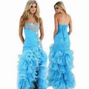 Quality Mermaid Organza 2012 New Arrival Prom Dress wholesale