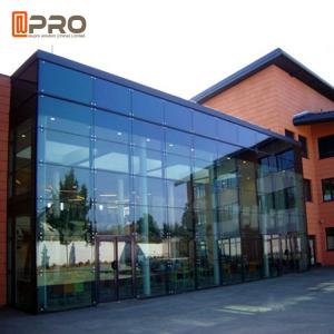 Quality Construction Customized Aluminium Curtain Wall Tempered Laminated Insulated Glass wholesale