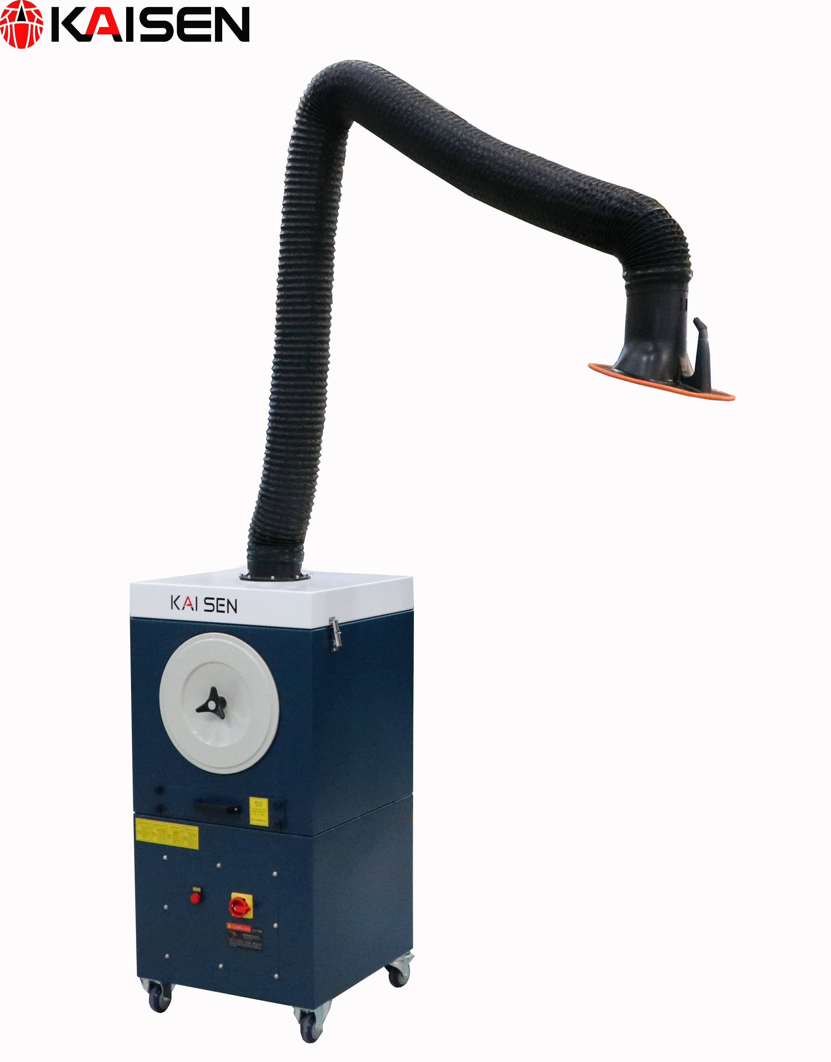 China Mobile Welding Fume Extractor 3m Length Suction Arm For Workshop Dust Collection on sale