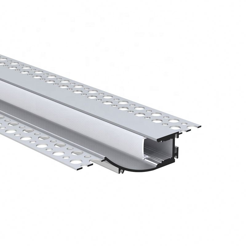 Quality U Shape Plasterboard LED Profile 6063 Aluminum Alloy Material wholesale