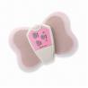 Buy cheap Butterfly-shaped Electronic Muscle Massage and Stimulator with Silicone Gel Pad from wholesalers