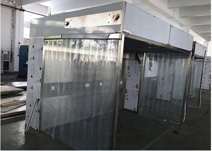 Quality GMP Standard Portable Sampling Booth Laminar Flow Weighing Room For Clean Room wholesale
