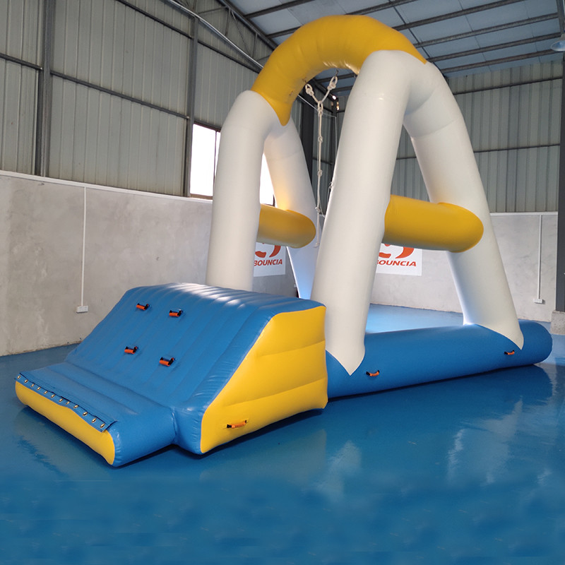 Quality Floating Inflatable Water Park Games 0.9mm PVC Tarpaulin Material wholesale