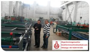 China High Performance Straw Board Machine , Automatic Fiber Cement Mgo Board Machine on sale