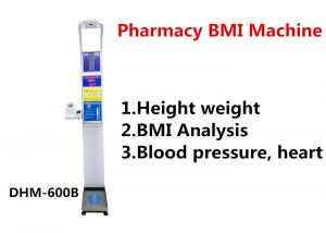 Quality Pharmacy Height And Weight Measuring Scale With Blood Pressure Machine DHM - 600B wholesale