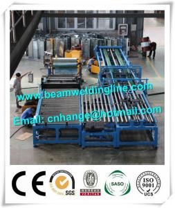 China Automatic HVAC Duct Manufacturing Line , Wind Tower Production Line Make Heating Duct on sale