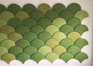 Quality 100%  Polyester Fiber 3d Acoustic Felt Tiles Cubic Panel For Wall Decoration wholesale