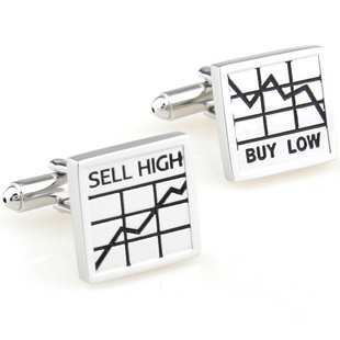 Cheap New Arrival Stainless Steel Party Cufflinks for sale