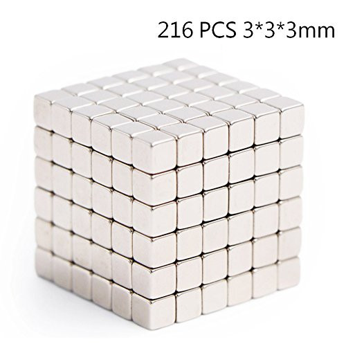 China Kellin Neodymium 216 pcs Magnetic Cube Magic Cubes Building Blocks Educational Toys Stress Relief Toy Games 3mm 4mm 5mm on sale