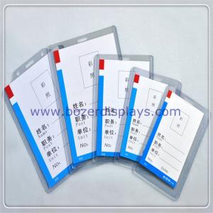Quality Plastic ID Business Card Holder/Badge Holder wholesale