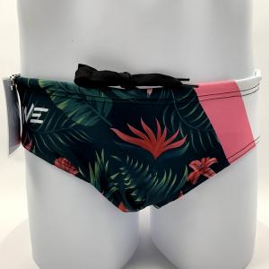China Dry Fit Lycra Stretch Mens Bikini Swimwear Underwear Briefs Silk Screen Printing on sale