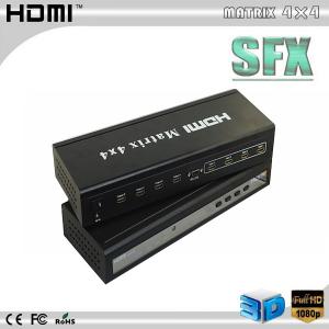 Quality hdmi 4x4 matrix switcher with RS-232 control wholesale
