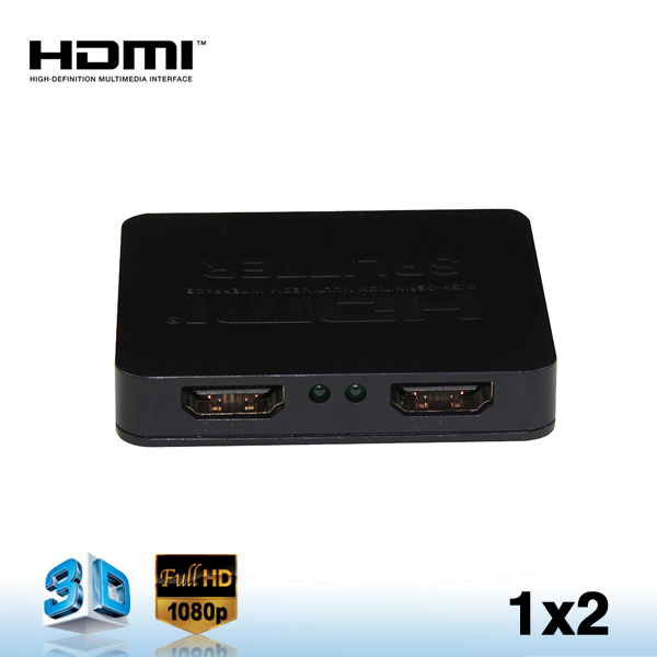 Quality 2014 new hot hdmi splitter 1x2 support 3d cec wholesale