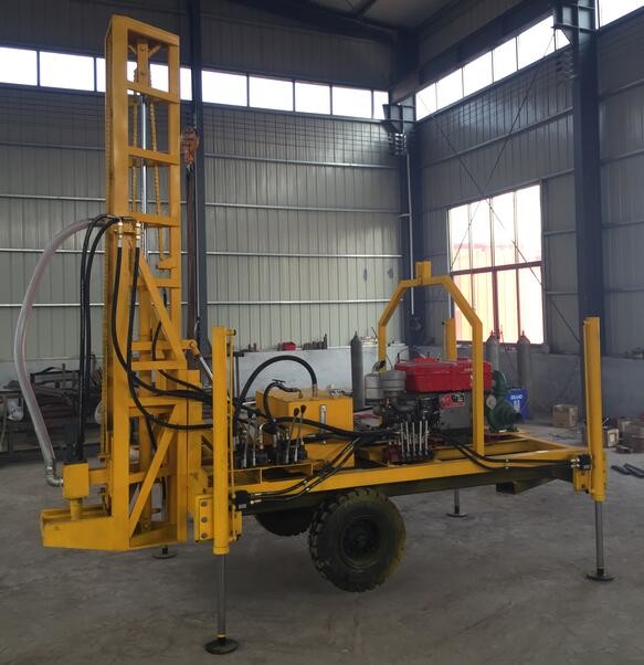 Buy cheap 90r/Min 18.5kw Well Drilling Machine Trailer Mounted from wholesalers
