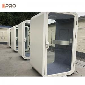 Quality mobile Office Music Studio Soundproof Phone Booth Modular Sound Booth wholesale
