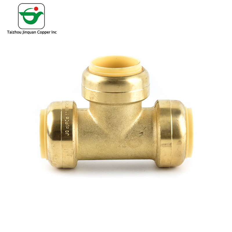 AB1953 Approved 1/2" 3/4" 1" Brass T Connector Fitting for sale