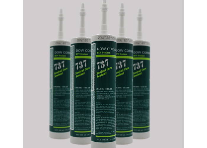 Quality DOWSIL™ 737 Neutral Cure Sealant Neutral High Temperature Fast Drying Sealant Flame Retardant Adhesive wholesale