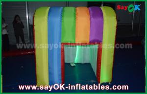 Inflatable Party Tent Rainbow Colorful Colors Inflatable Photo Booth Props Portable Inflatable Tent