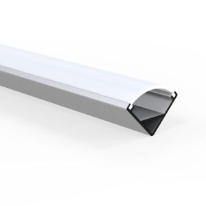 Quality Aluminum Alloy 6063 Corner LED Profile Anodized For LED Light Bar wholesale