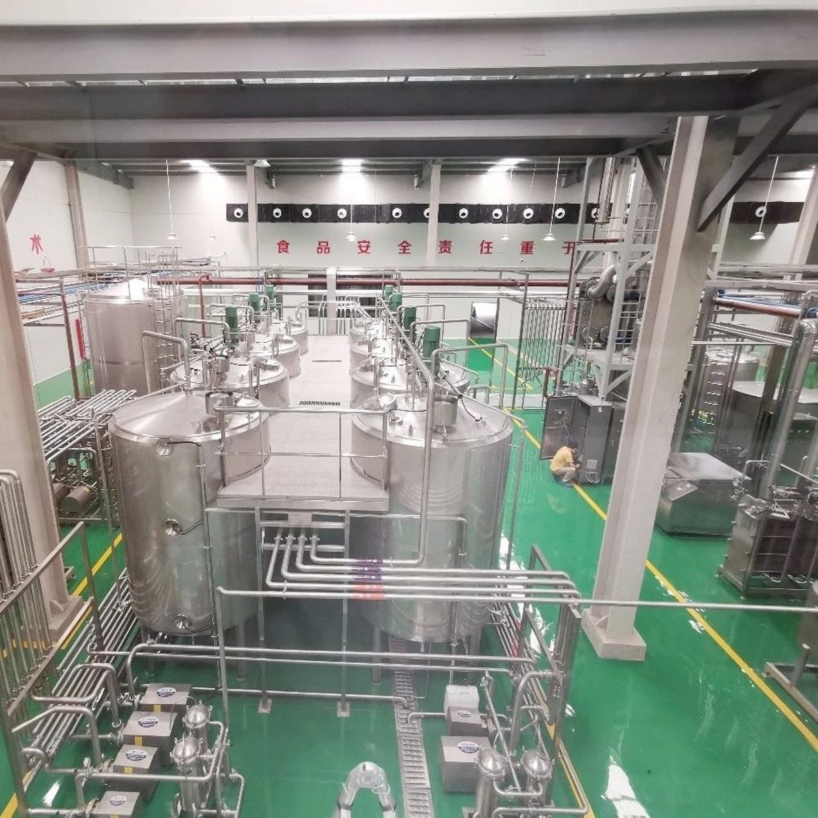 Quality SGS 1000L/H Industrial Yogurt Making Machine Automatic Fermentation wholesale