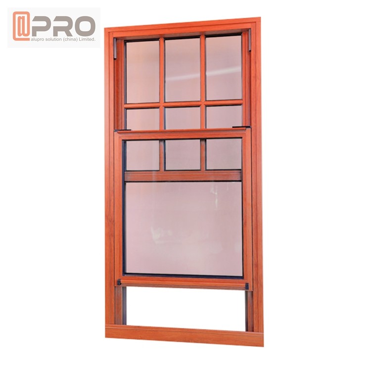 Quality Custom Lift Up Hurricane Impact French Windows / Small Size Top Hung Up Down Sliding Window wholesale