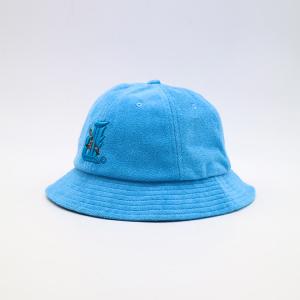 Quality Blue Unisex Fisherman Bucket Hat men Women Cotton Cap wholesale