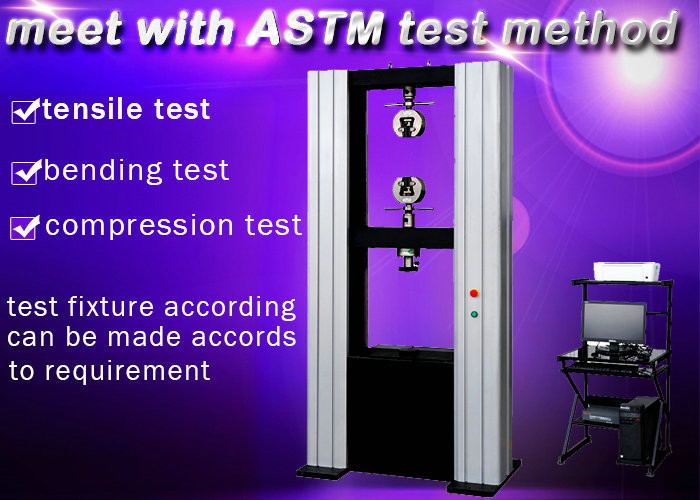 Quality Astm Electronic Universal Testing Machine Mechanical PID Parameter Adjusting wholesale