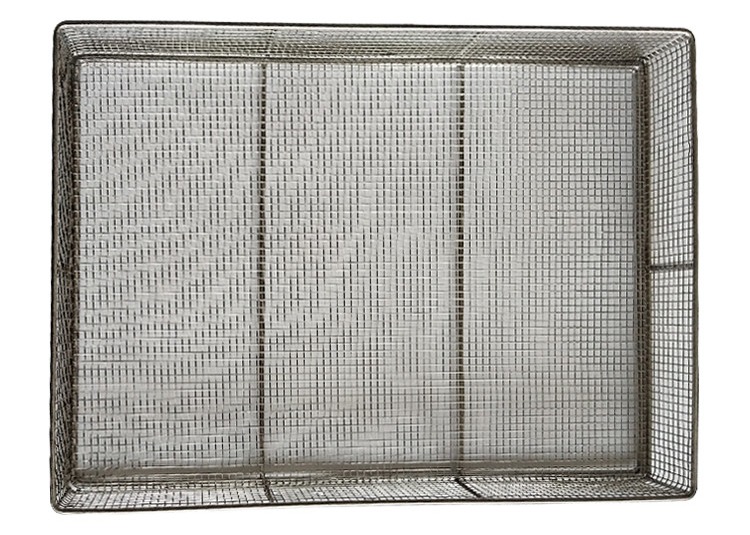 Quality 316 / 304 Stainless Steel, Carbon Steel, Copper Wire Non-toxic and tasteless Wire Mesh Basket Square wholesale