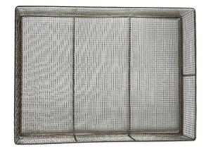 China 316 / 304 Stainless Steel, Carbon Steel, Copper Wire Non-toxic and tasteless Wire Mesh Basket Square on sale