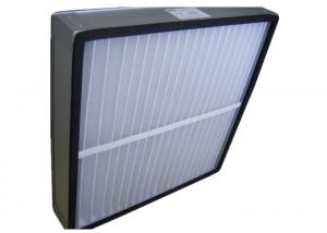 Quality Polyester Media Deep Pleated Panel Air Filters Home With Metal Frame wholesale