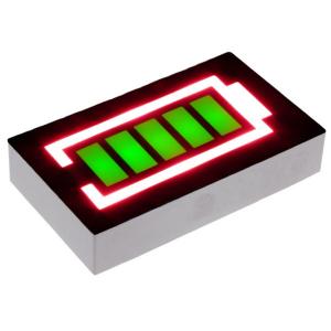 Quality 20mm Red Green LED Bar Graph Display For Battery Indicator wholesale
